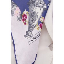 Laurelle Tivil Eşarp Ottoman Mor