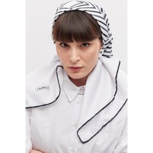 Laurelle Tivil Eşarp Piramit Siyah