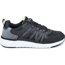 Jump 27972 Siyah - Beyaz Erkek Sneaker Günlük Spor Ayakkabı