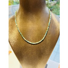 Luna Jewellery Apatit Doğal Taşlı Kolye