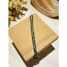Luna Jewellery Apatit Doğal Taşlı Kolye