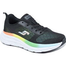 Jump 28052 Siyah - Beyaz Kadın Sneaker Günlük Spor Ayakkabı
