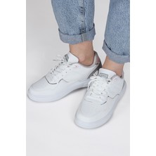 Jump 26821 Beyaz - Pembe Kadın Sneaker Günlük Spor Ayakkabı