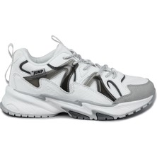 Jump 29942 Beyaz - Gri Kadın Sneaker Günlük Spor Ayakkabı
