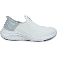 29949 Beyaz - Gri Kadın Sneaker Günlük Spor Ayakkabı