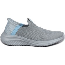 Jump 29949 Gri - Bebe Mavi Kadın Sneaker Günlük Spor Ayakkabı