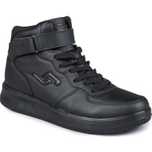 Jump 16309 Yüksek Bilekli Siyah Erkek Sneaker Günlük Spor Ayakkabı