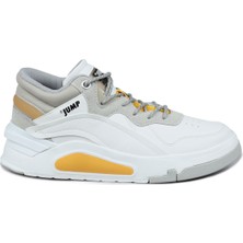 Jump 29103 Yüksek Bilekli Beyaz Erkek Sneaker Günlük Spor Ayakkabı