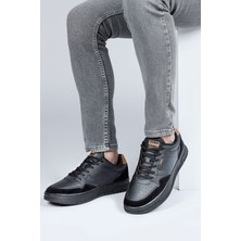 Jump 28662 Siyah Erkek Sneaker Günlük Spor Ayakkabı