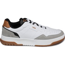 Jump 28662 Beyaz - Gri Erkek Sneaker Günlük Spor Ayakkabı