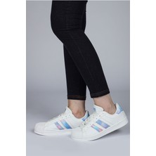 Jump 28787 Beyaz Kadın Sneaker Günlük Spor Ayakkabı