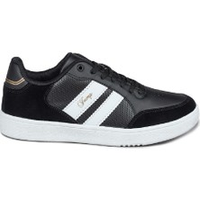 Jump 28147 Siyah - Sarı Kadın Sneaker Günlük Spor Ayakkabı