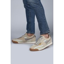 Jump 29072 Bej - Gri Erkek Sneaker Günlük Spor Ayakkabı