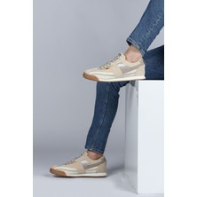 Jump 29072 Bej - Gri Erkek Sneaker Günlük Spor Ayakkabı
