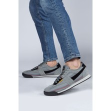 29072 Gri - Siyah Erkek Sneaker Günlük Spor Ayakkabı