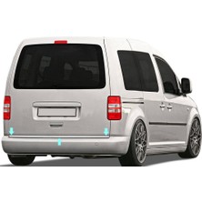 Kumraldede Bagaj Alt Çıta Krom Caddy Mini Van 2003-2014 Arası Modeller Için