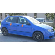 Kumraldede Cam Çıtaları Krom 4 Parça Fabia Hb 5d 2000-2007 Arası Modeller Için