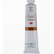 St. Petersburg Sonnet Yağlı Boya 46 Ml. 101 Titanium White