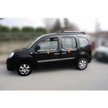 Kumraldede Cam Çıtaları Krom 4 Parça Kangoo Mini Van Lav 2008 ve Sonrası Modeller Için