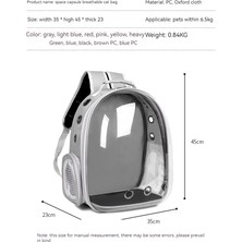Haiwen Nefes Alabilen Sırt Çantası Kedi Çantası (Yurt Dışından)