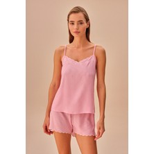 Suwen Stripe Şort Takımı