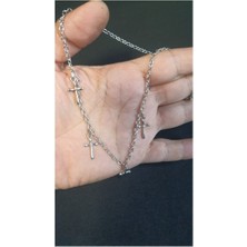 Dükkan Design Cross Set Haç Kolye