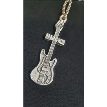 Dükkan Design Rammstein Elektro Gitar Eskitme Kolye