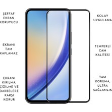 Coolacs Samsung Galaxy A55 5g ile Uyumlu Telefon Kılıfı ve 5d Tam Kaplayan Cam Ekran Koruyucu