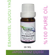 Liamor Cosmetic Japon Kirazı Saf Esansiyel Uçucu Yağ Buhurdanlık Yağ Difüzör Esansı Aromaterapi Koku Yağ 10ML