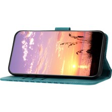 LRtools iPhone 15 Stand Deri Telefon Kılıfı (Yurt Dışından)