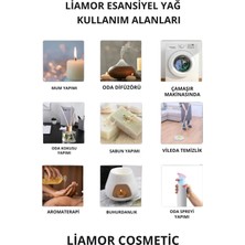 Liamor Cosmetic Amber Romantik Saf Esansiyel Uçucu Yağ Buhurdanlık Yağ Difüzör Esansı Aromaterapi Koku Yağ 10ML