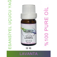 Liamor Cosmetic Lavanta Saf Esansiyel Uçucu Yağ Buhurdanlık Yağ Difüzör Esansı Aromaterapi Koku Yağ 10ML