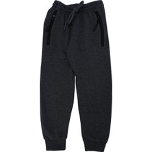 Bebelop Erkek Çocuk Beli Lastikli Cep Fermuarlı Tek Alt Eşofman Altı