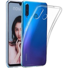 Nettech Huawei P30 Lite Uyumlu Rarroz Seri Arka Koruma Kılıf - Şeffaf