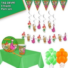 Parti Dükkanım Taş Devri 8 Kişilik Ekonomik Parti Seti