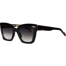 Original Vintage Naples Cıty Nc 01 Black 50 Kadın Güneş Gözlüğü
