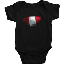 Darkhane Peru Siyah Unisex Bebek Body - Zıbın
