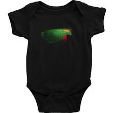 Darkhane Zambiya - Zambia Siyah Unisex Bebek Body - Zıbın