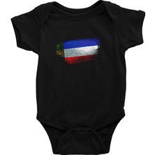 Darkhane Hakasya - Khakassia Siyah Unisex Bebek Body - Zıbın