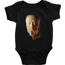Darkhane Antika Satıcısı Siyah Unisex Bebek Body - Zıbın