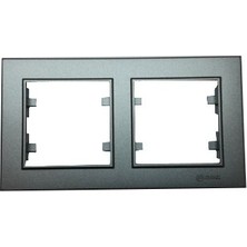 Makel Karea Füme 2 Li Çerçeve