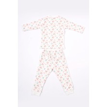 Messido Çocuk Pijama Takım 1-5 Gökkuşağı Desen