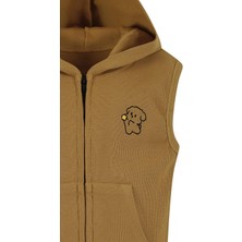 Luess Unisex Çocuk Fitilli Mevsimlik Yelek