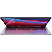 TEKNETSTORE Macbook Pro M1-M2 13.3' Uyumlu Ekran Koruyucu Nano Esnek Kırılmaz Koruyucu A2338 A2251 A2289 Uyumlu