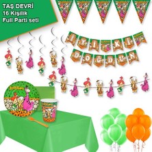 Parti Dükkanım Taş Devri 16 Kişilik Ekonomik Parti Seti