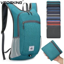 Liangduo Shop Yeşil Stil Taşınabilir Katlanabilir Sırt Çantası, Erkek Kadın Ultralight Katlanır Çanta, Açık Tırmanma Bisiklet Yürüyüş Sırt Çantası Seyahat Sırt Çantası (Yurt Dışından)