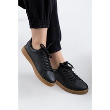 Stilbagshoes Heaven Kauçuk Taban Kadın Spor Ayakkabı Siyah
