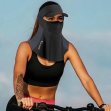 Liangduo Shop Sarı Stil Uv Yüz Kalkanı Güneş Koruması Için Yüz Kaplama UPF50 Güneş Koruması Golf Sporları Yüz Kalkanı Kapağı Açık Hava Bisikleti Için (Yurt Dışından)