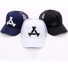 Liangduo Shop Bk Tarzı 2023 Yeni Yaz Beyzbol Örgü Kapaklar Snapback Şapka Moda Spor Hiphop Kamyon Şoförü Şapkası Tanrı Erkek Kadın Bir Mektup Kap Şapka Garros (Yurt Dışından)