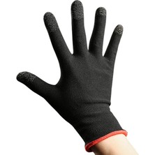 Liangduo Shop Siyah Stil 1 Çift Anti Kayma Dokunmatik Ekran Eldiveni Erkek Kadın Nefes Sweatproof Örgü Termal Eldiven Oyun Bisiklet Bisiklet Rastgele Renk (Yurt Dışından)
